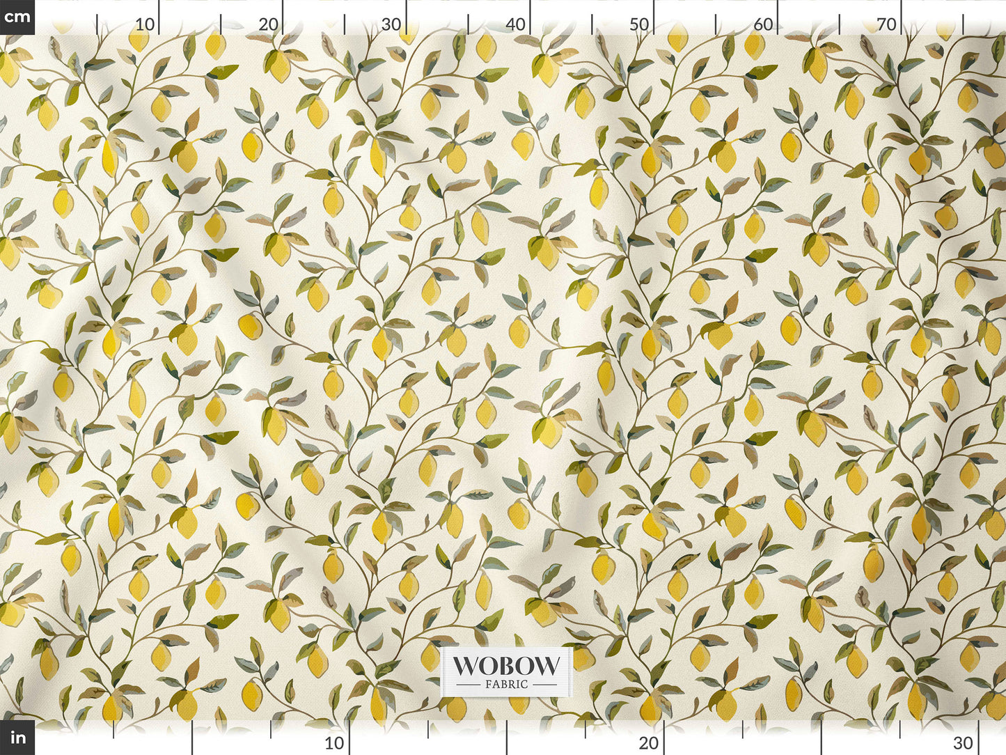 Limon Desenli Kumaş – Müslin, Poplin, Keten ve Diğer Seçenekler