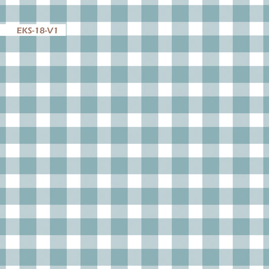 Klasik Ekose Desenli Kumaş