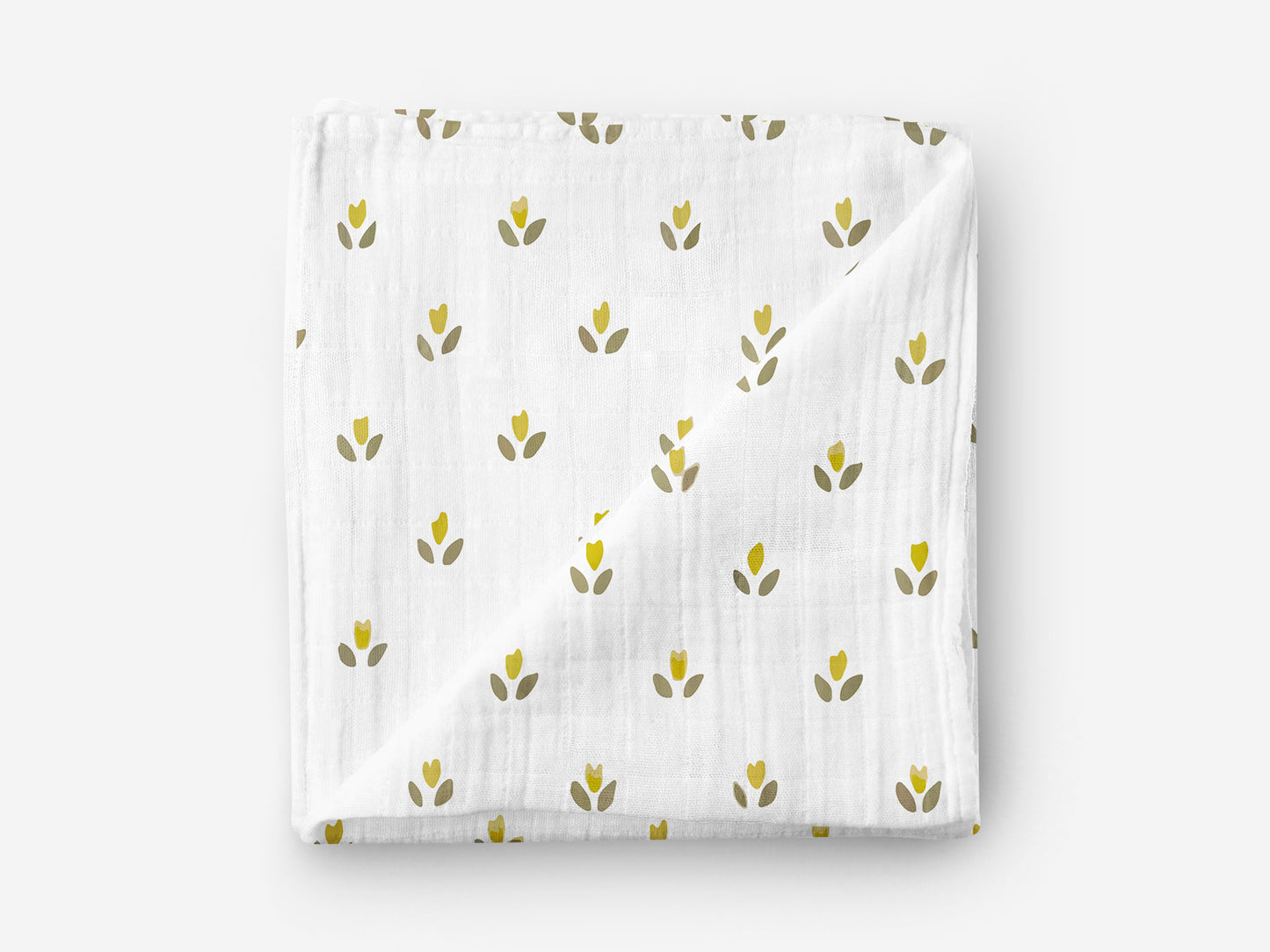 Minimal Lale Desenli Kumaş