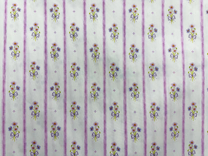 Dubai Jessica Baskı Kumaş - Çiçek ve Geometrik Desenler | Yumuşak - Elbiseler, El Sanatları ve Terzilik için Zarif Dikiş Kumaşı, 148 cm genişliğinde