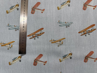 Uçak Desenli Kumaş – Muslin, Poplin, Keten, Saten ve Kot ve daha fazlasına özel baskı – Kendin Yap, Döşeme ve Giyim – Helikopter Kumaş