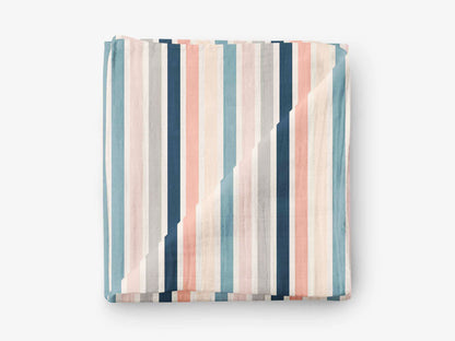 Pastel Çizgili Kumaş – Müslin, Poplin, Keten ve Diğer Seçenekler