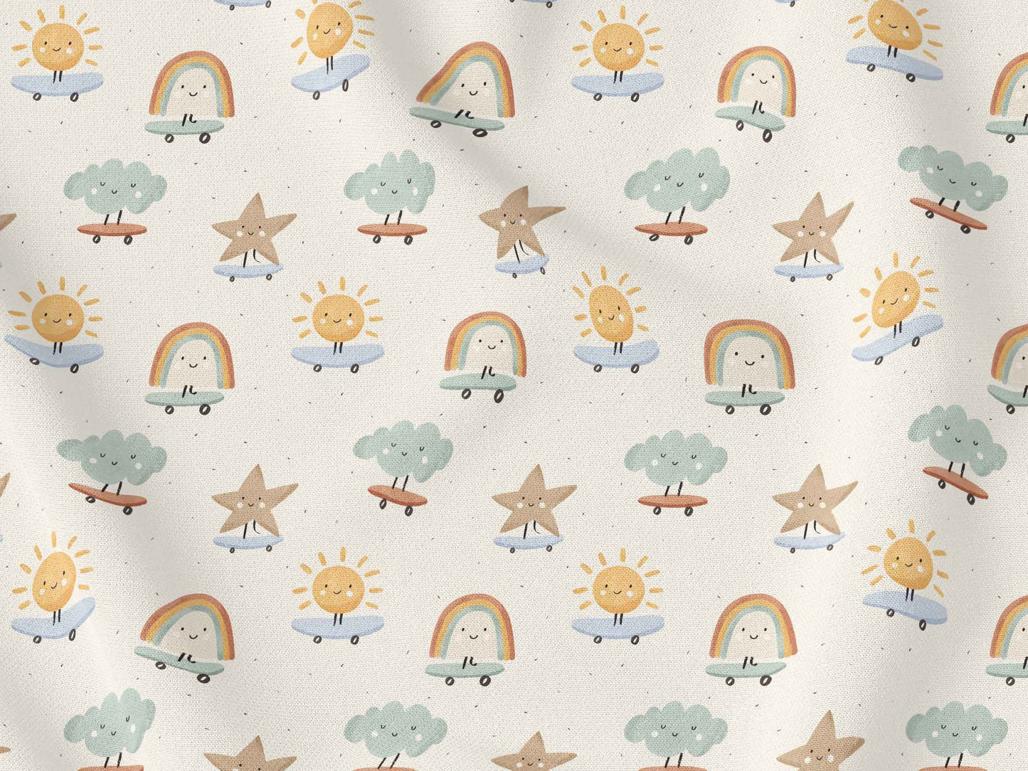 Tatlı Rüyalar Desenli Kumaş