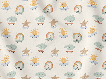 Tatlı Rüyalar Desenli Kumaş