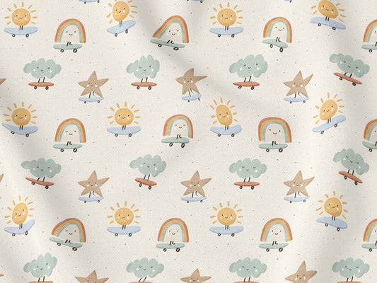 Tatlı Rüyalar Desenli Kumaş