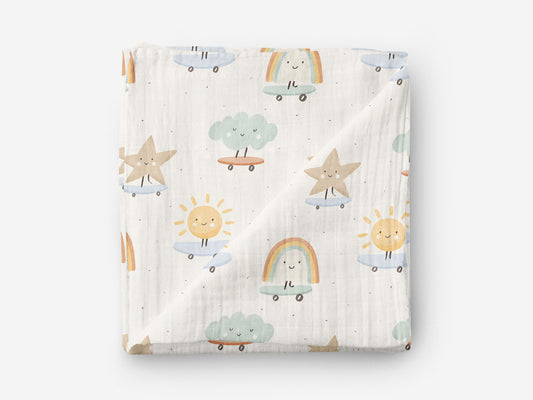 Tatlı Rüyalar Desenli Kumaş