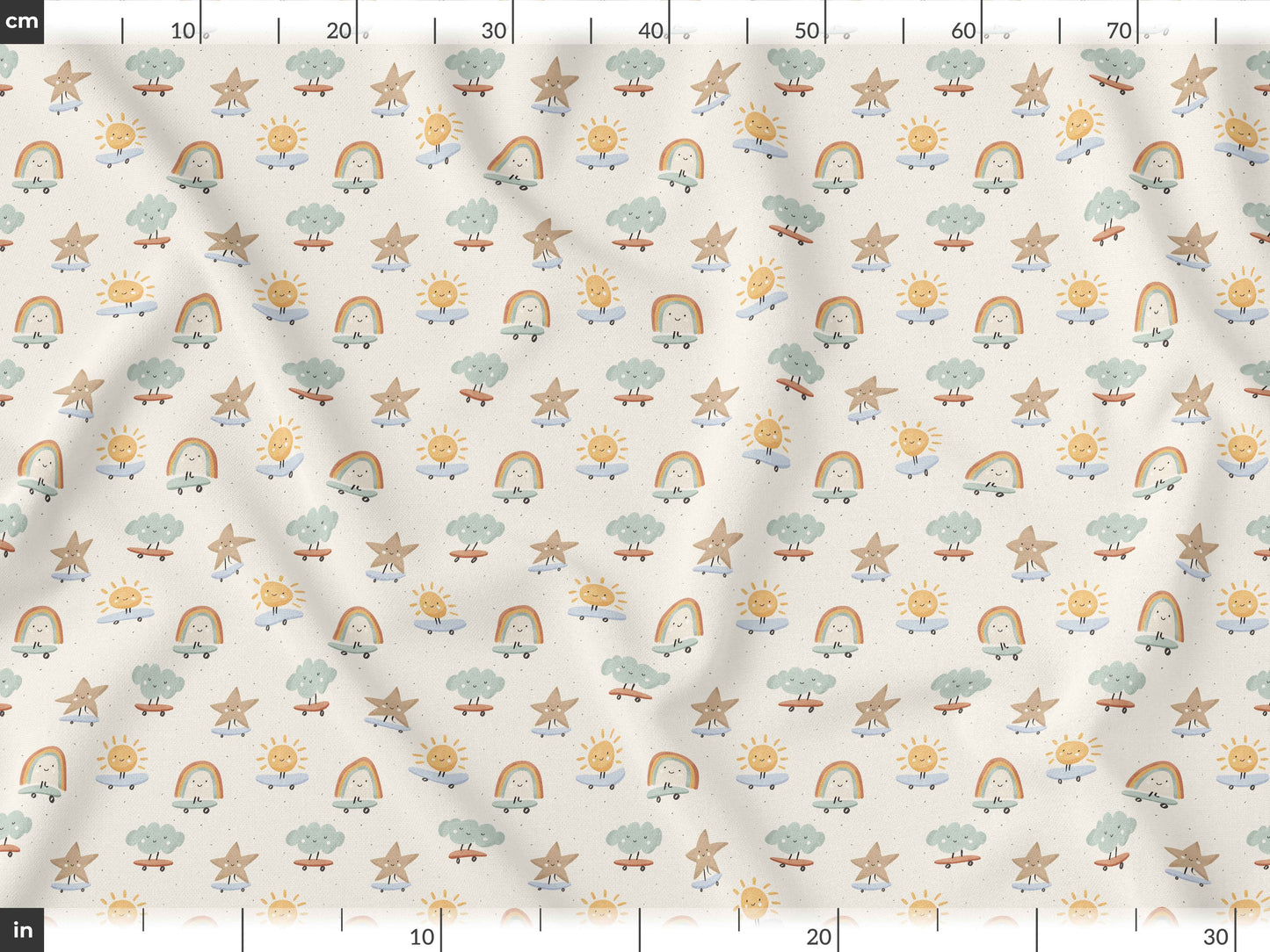 Tatlı Rüyalar Desenli Kumaş