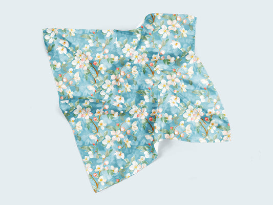 Bahar Dalı Desenli Kumaş