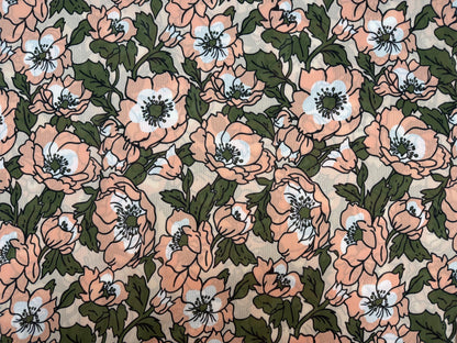 Yoryo Saten Kumaş – Yumuşak ve Zarif Polyester Saten – Paisley, Yılan Derisi Deseni, Şakayık, Dinamik İnsan, Çiçek Desenleri, 150 cm genişliğinde
