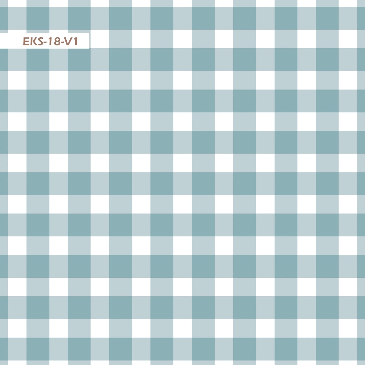 Klasik Ekose Desenli Kumaş