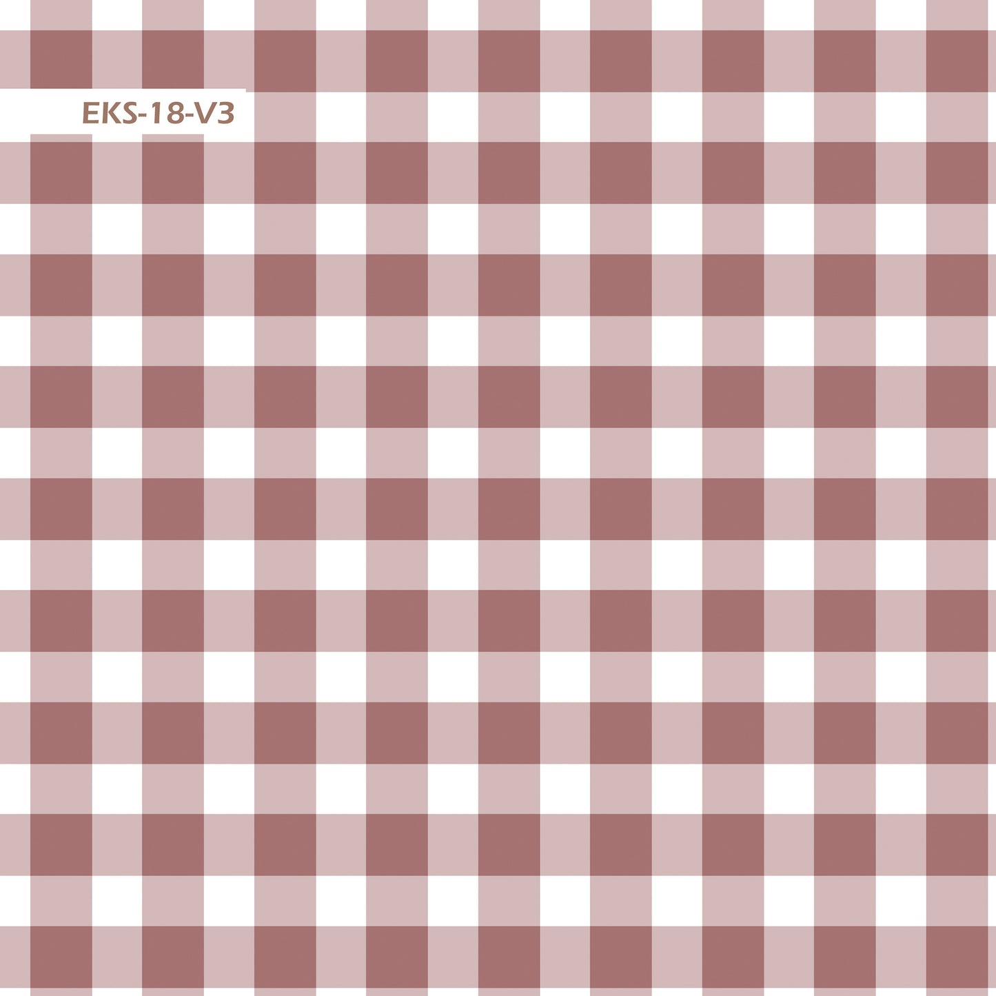 Klasik Ekose Desenli Kumaş