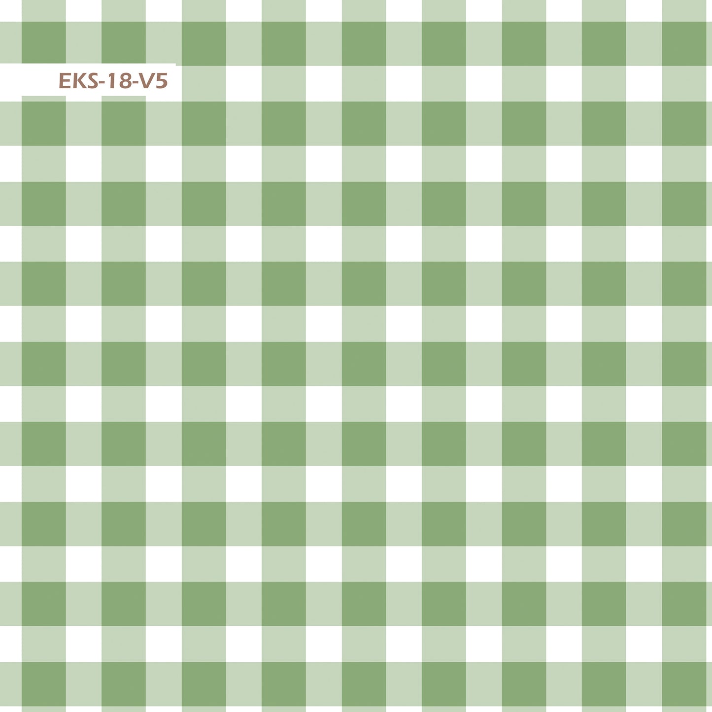 Klasik Ekose Desenli Kumaş