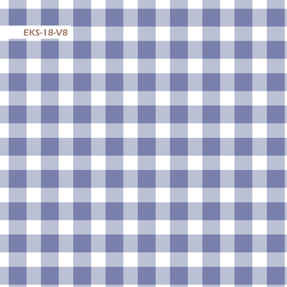 Klasik Ekose Desenli Kumaş