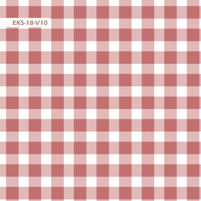 Klasik Ekose Desenli Kumaş