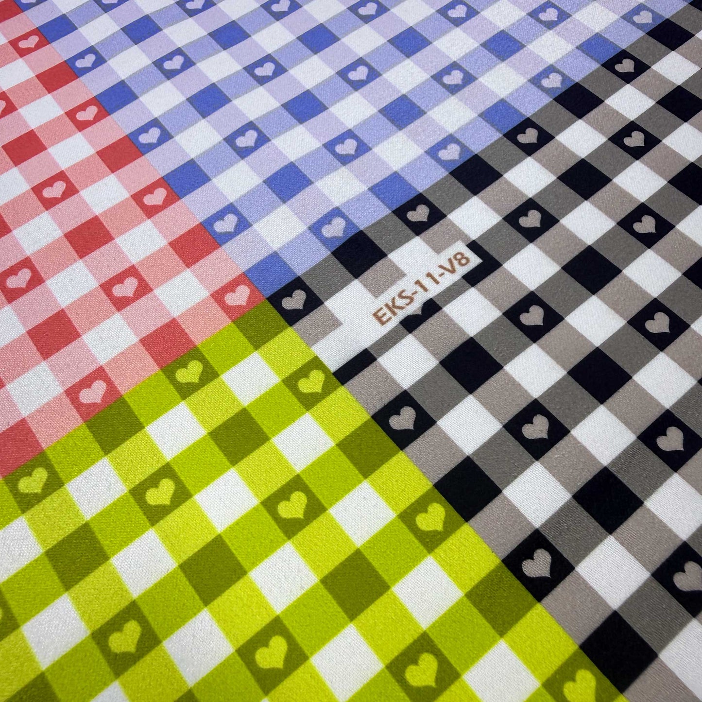 Klasik Ekose Desenli Kumaş